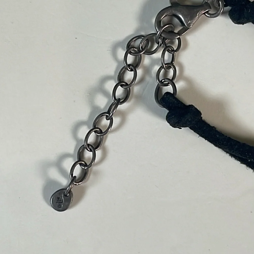 Silpada suede sterling